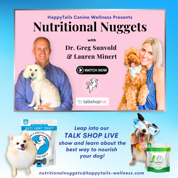 happytails canine wellness premium natural dog treats supplements made in usa blog