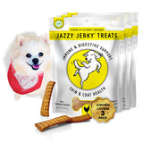 Load image into Gallery viewer, Jazzy Jerky® Treats Cluck-A-Licious Chicken (95% Chicken, Prebiotics, Omega 3s &amp; 6s)