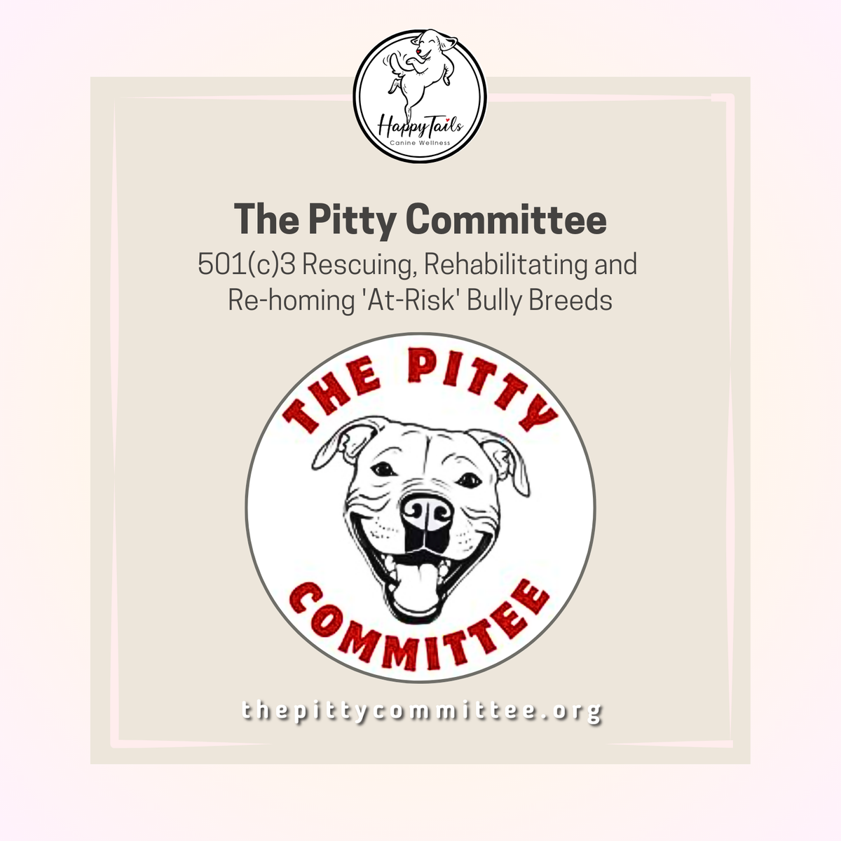 Meet The Pitty Committee – HappyTails Canine Wellness