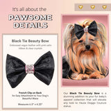 Laden Sie das Bild in den Galerie-Viewer, Black Tie Beauty Bow