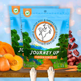 将图片加载到图库查看器，Journey Up™ Treats, Pumpkin Power Up (Beef, Pumpkin &amp; Carrots, Prebiotics, Omega 3s &amp; 6s)