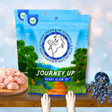 将图片加载到图库查看器，Journey Up™ Treats, Berry Glow Up, (Chicken, Blueberries, Prebiotics, Omega 3s &amp; 6s)